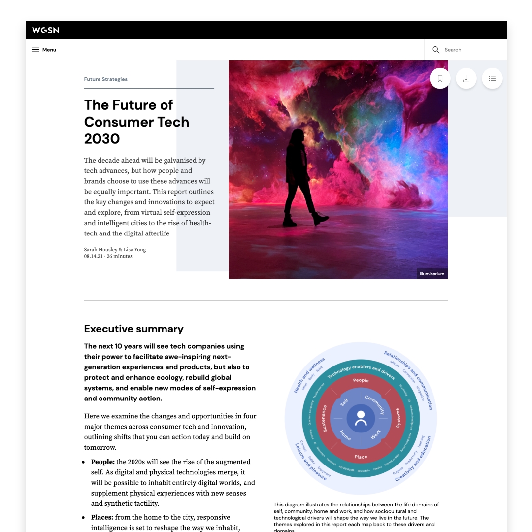 Consumer Tech - Forecast & Reports