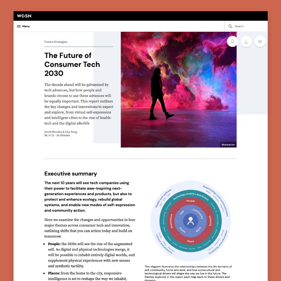 Consumer Tech - Forecast & Reports