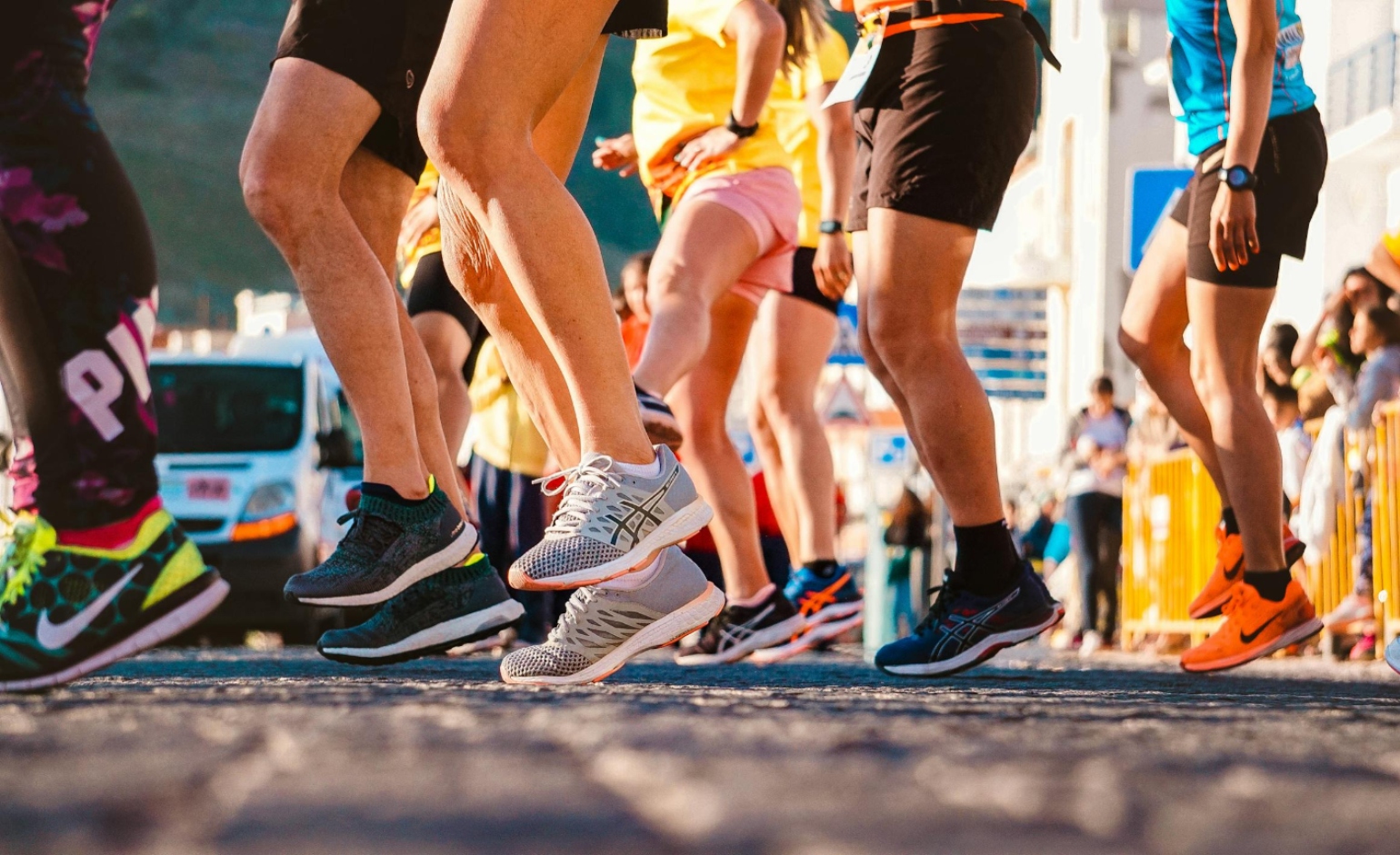 feet at marathon