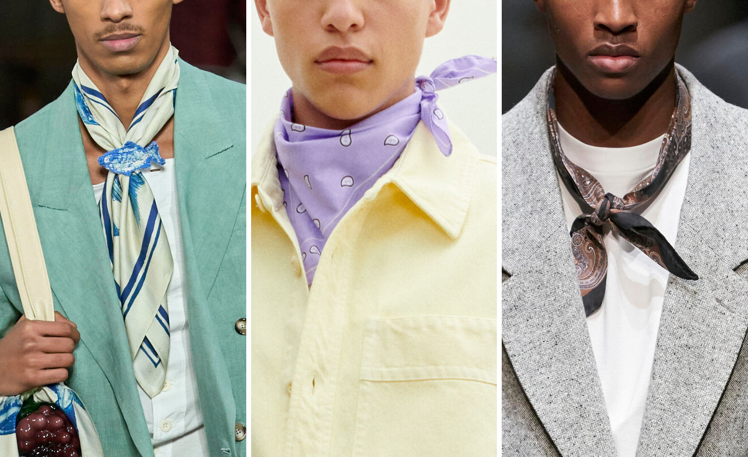 WGSN Catwalk image library / S.S.Daley, Todd Snyder, A.P.C.